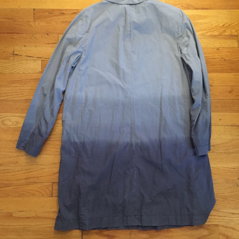 J.Jill size large blue dip dye coat - Picture 6 of 8